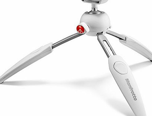 Manfrotto PIXI EVO 2-Section Mini Tripod - White
