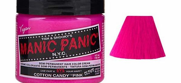 Manic Panic Cotton Candy Pink Semi Permanent Vegan Hair Dye.