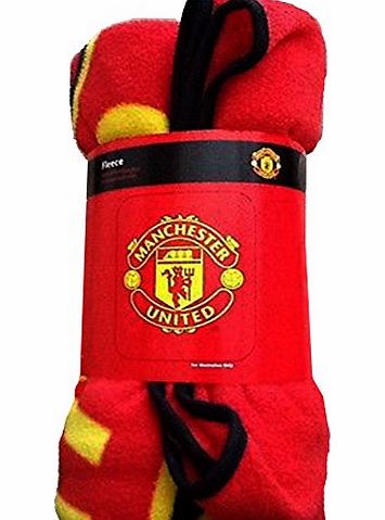 Manchester United MANU FC Fleece Blanket Brand New Official Licensed Item