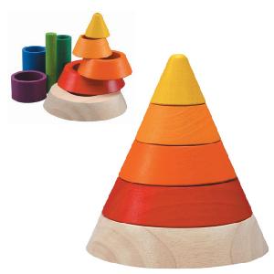 Marbel Plan Toys Cone Sorting Set