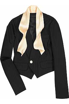 Marc by Marc Jacobs Cropped tuxedo jacket