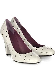 Marc by Marc Jacobs Studded leather pumps