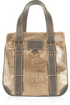 Marc Jacobs Exclusive Metallic Leather Tote