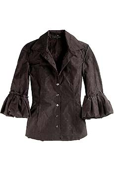 Marc Jacobs Flared sleeve silk blend blouse