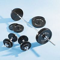 Marcy Marcy 20kgs. Cast Iron Dumbbell Set