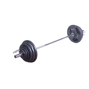 Marcy Olympic Tri-Grip Barbell Set - 140kg