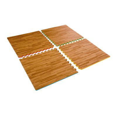 Marcy Reversible High Impact Flooring (Interlocking Floor Mats x 4 (Laminate/Colour))