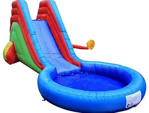 Maribelle Inflatable Bouncy Castle Slide and Splash with Constant Airflow System