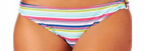 Marie Meili Womens Marie Meili Sandy Stripe Bikini Bottom -