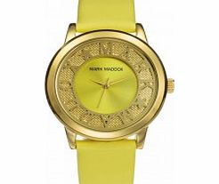 Mark Maddox Ladies Colour Time Yellow Leather
