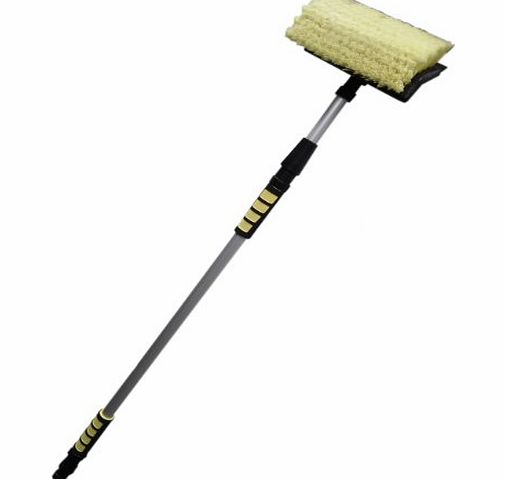Marko Auto Accessories 2M Telescopic Extending Car Wash Brush Water Fed PVC Cleaning Van Vehicle SUV