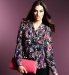 Marks and Spencer 125 Years Long Sleeve Floral Blouse