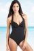 Marks and Spencer Halterneck Tummy Control Pleat Swimsuit