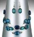 Indian Ocean Multi Strand Necklace & Earrings Set
