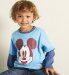 Pure Cotton Mickey Mouse Mock Layer T-Shirt
