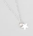 Silver Plated Star Cluster Necklace