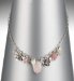 Marks and Spencer Sterling Silver Floral Mix Bead Necklace
