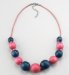 Wooden Round Beads Necklace