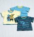 3 Short Sleeve Assorted Dog T-Shirts