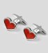 Marks and Spencers Heart Design Cufflinks