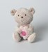 Mothers Day Bear with Flower Soft Toy