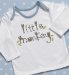 Marks and Spencers Newborn Pure Cotton Little Monkey T-Shirt