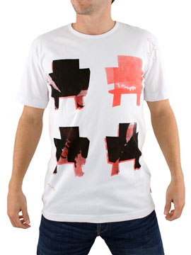 White/Red Logo T-Shirt
