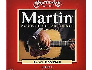 M140 Acoustic Guitar Strings Set (Light)