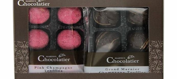 Martins Chocolatier Pink Champagne and Grand Marnier Pack