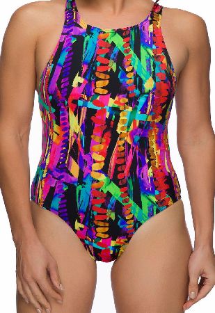 Maru Womens Fragma Zone Back Swimsuit AW15