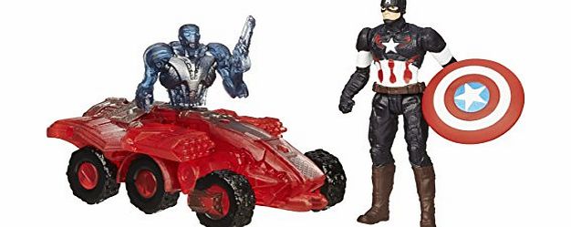 Marvel Avengers Age of Ultron Captain America vs Sub-Ultron 002 Action Figure Pack
