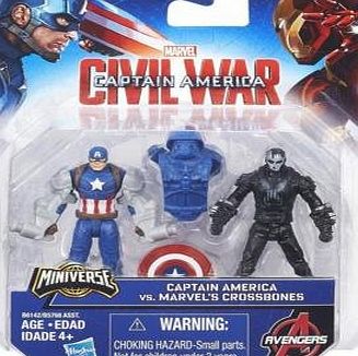 Marvel Captain America: Civil War Team Vs Team 2.5inch Figures - Captain America amp; Crossbones
