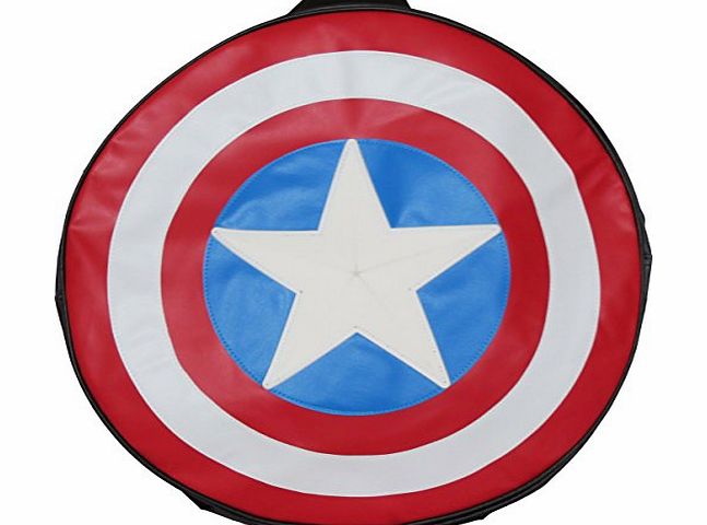 Marvel Captain America Shield Round Back Pack
