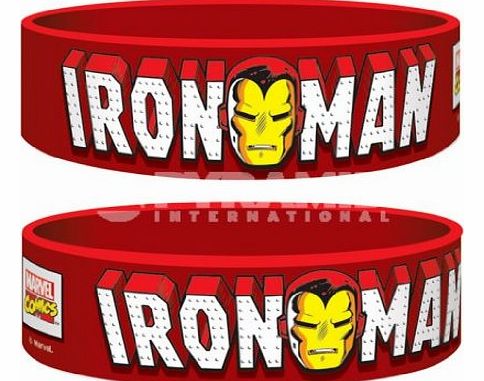 Marvel Iron Man Rubber Wristband