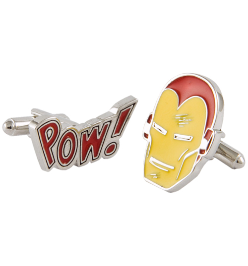 Marvel Ironman Pow Cufflinks