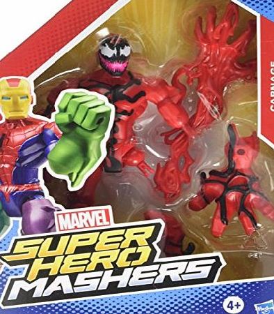 Marvel Spiderman Hero Mashers Carnage Figure