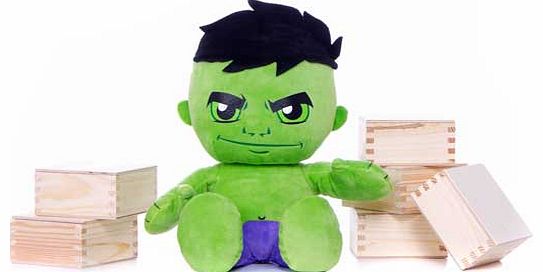 Marvel The Hulk Superhero Chunky 10 Inch Plush Toy