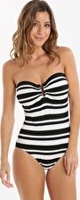 Maryan Mehlhorn, 1295[^]272823 Softline Bandeau One Piece - Black and White