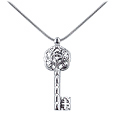 Success Key Pendant on Sterling Silver Chain