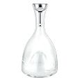 Silver and Glass Decanter w/Silver Plated Funnel