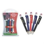 5 Deluxe Pencils With Eraser ZDGA0140
