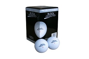 Masters Golf Masters Black Diamond Titanium Golf Balls (Dozen)