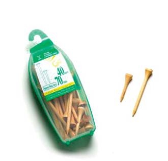 Masters Golf Masters Natural Wooden Tee Pack