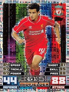2014/2015 Philippe Coutinho Man Of The Match 14/15