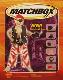 Matchbox - Pirate Dressup
