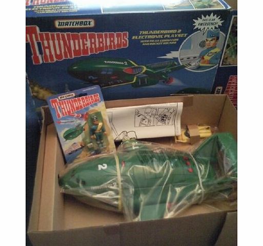 Thunderbird 2 Electronic Playset with Pilot Commands and Rocket Sounds