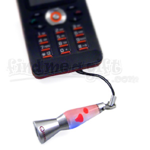 Phone Charm Blue/Red