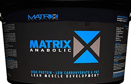 Matrix Anabolic Protein Powder 2.25kg is one of the purest protein blends on the market, packed full of anabolic aminos like Leucine and Glutamine it contains a staggering 78% protein. (Strawberry Fru