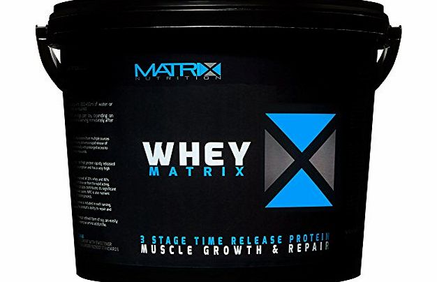 Matrix Whey Protein Powder 2.25kg is a flexible product which is ideally suited for those looking for a cost-effective supplement to use in conjunction with a training programme aimed at increasing we