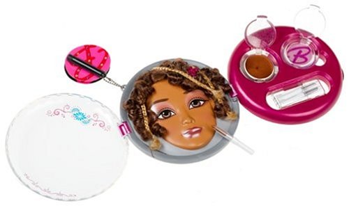 - Barbie Fashion Fever Compact Styling Face Brunette with Braids